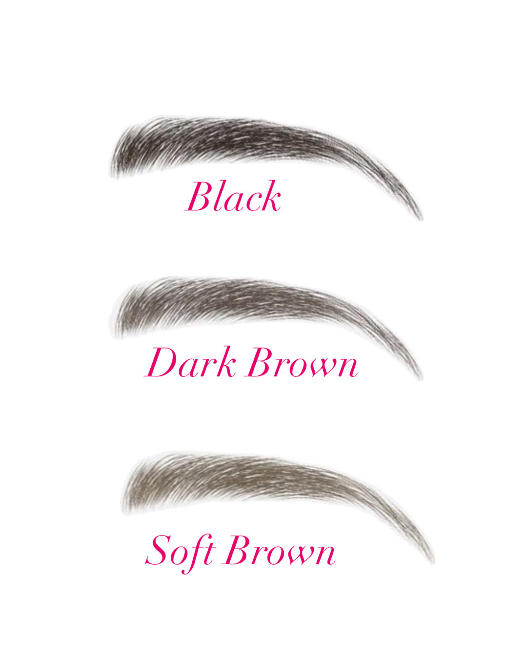 Crayon et gel à fixer les sourcils